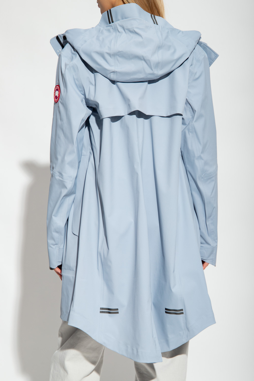 Light blue Salida rain jacket Canada Goose Brandit Kurzarmeliges T shirt SchaferandweinerShops HK